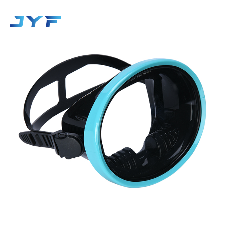 Single lens diving mask