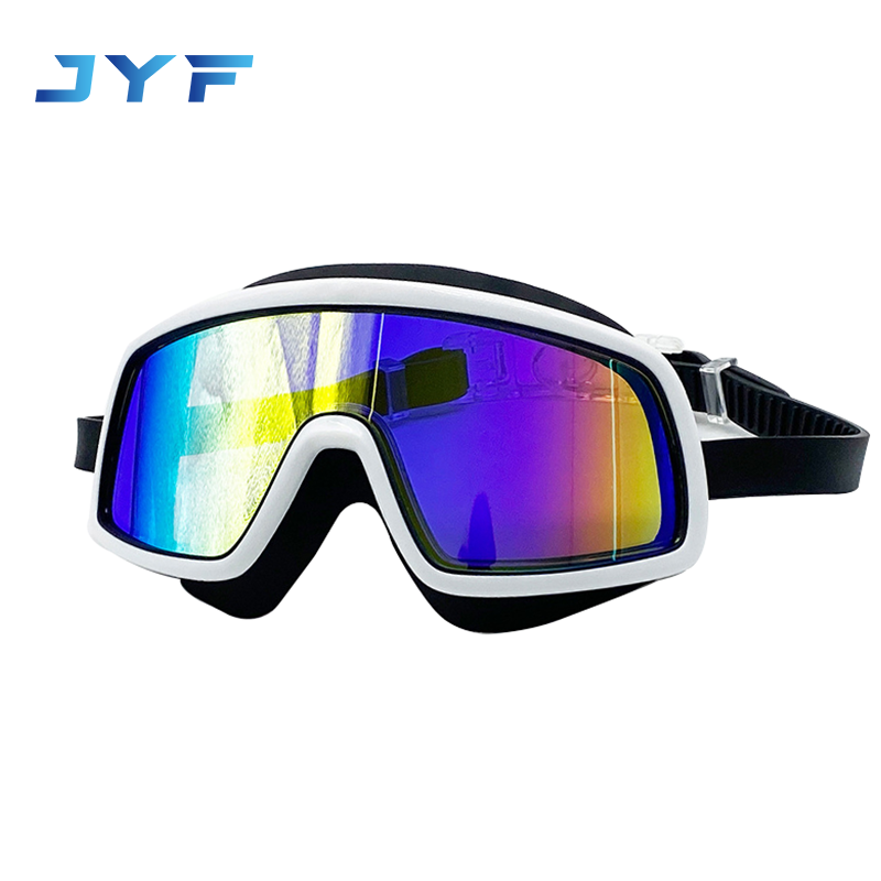 adult large frame anti-fog waterproof swimming goggles