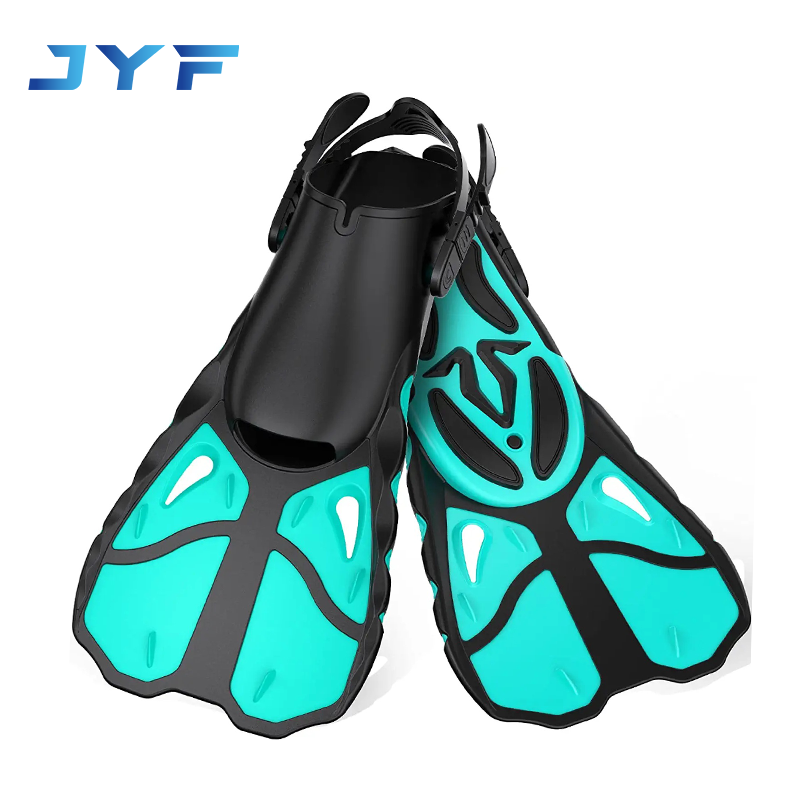 adult snorkeling short fins