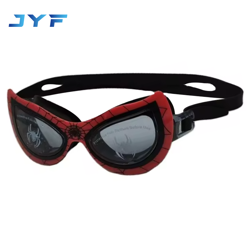 kids cartoon spider man swimming goggles