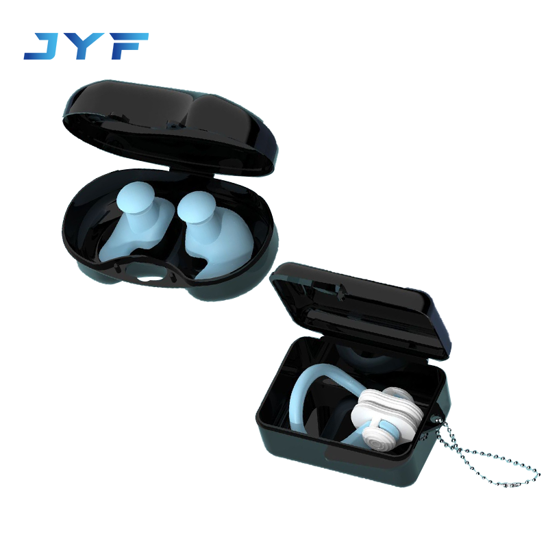 swimming earplug and nose clip