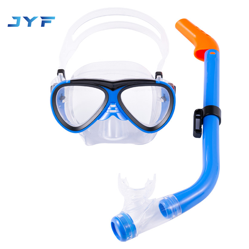 custom snorkel and diving mask