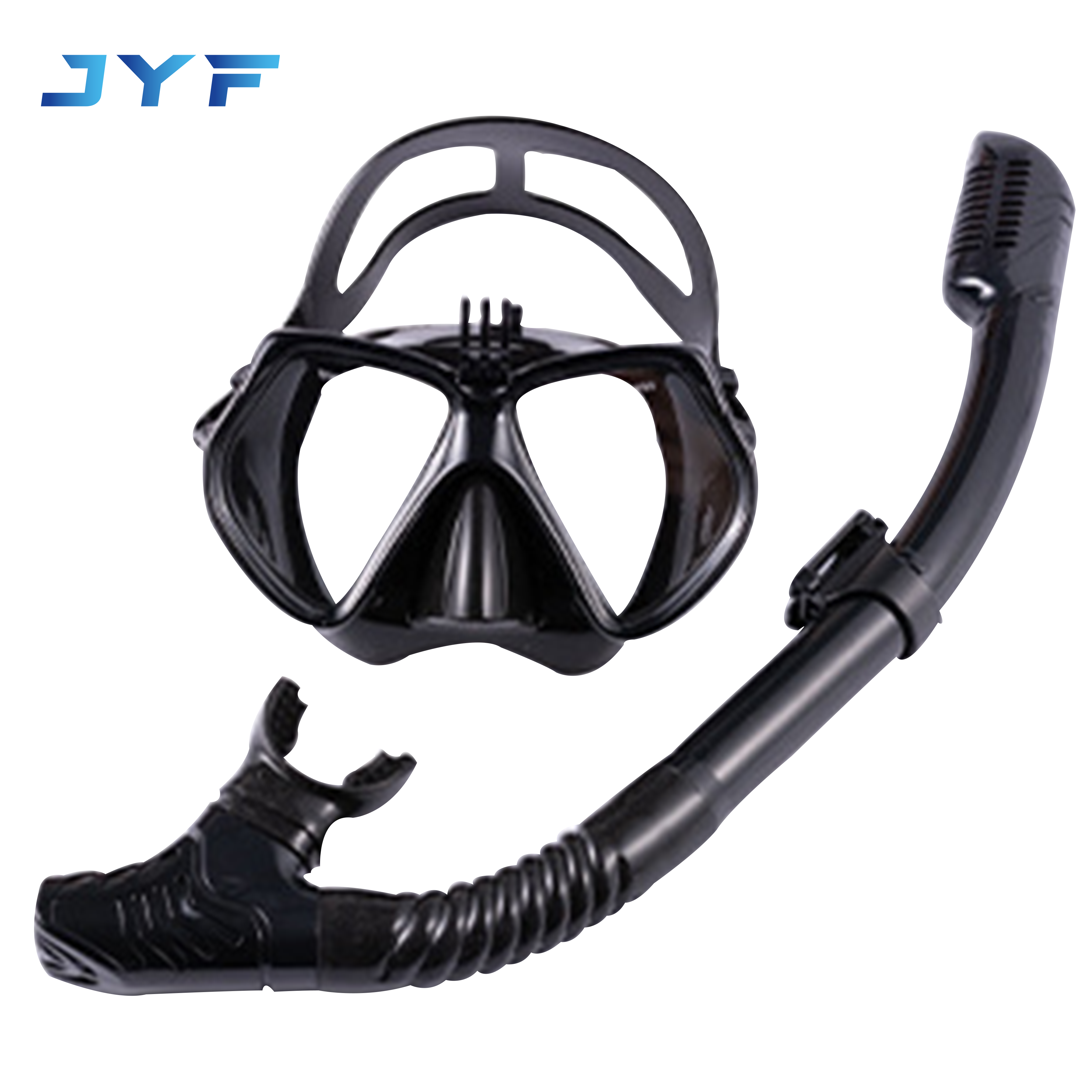 scuba diving equipment set